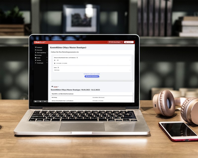 1-Click Kontoblätter